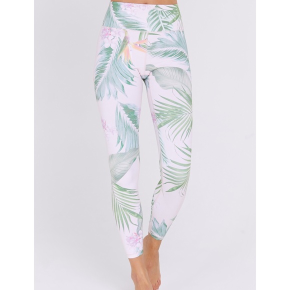 Spiritual Gangster Pants - NWT Spiritual Gangster Palm Paradise Leggings XS